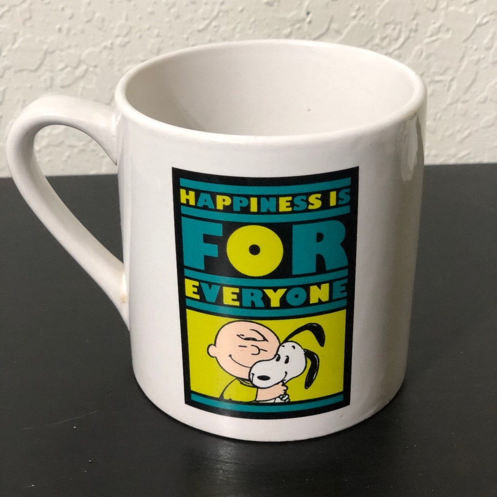 Peanuts Happiness is Warm Mug Used